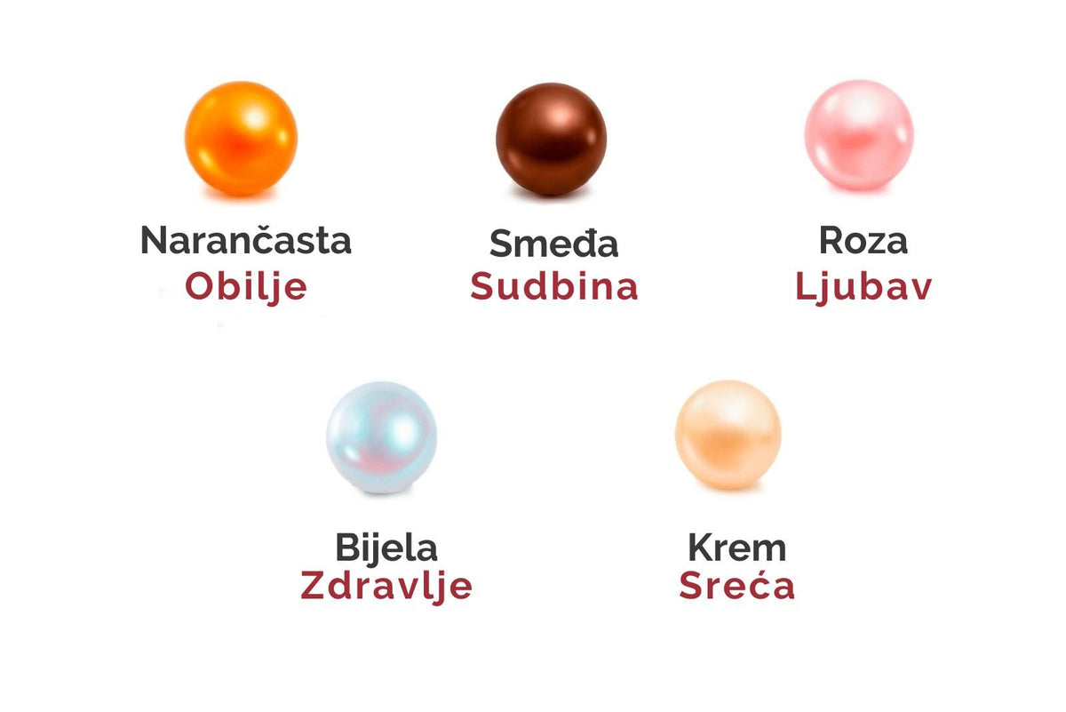 Značenje svake boje bisera