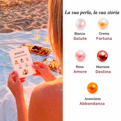 Significato dei colori della perla, collana di perla vera in regalo
